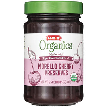 H-E-B Organics Morello Cherry Preserves