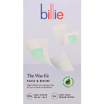 Billie The Wax Kit Strips for Face & Bikini