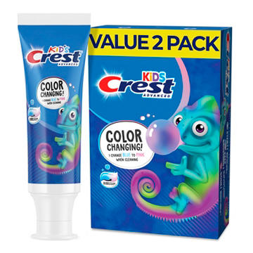 Crest Kid's Advanced Anticavity Toothpaste Bubblegum - Value Pack