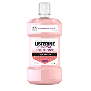 Listerine Clinical Solutions Gum Health Mouthwash - Icy Mint