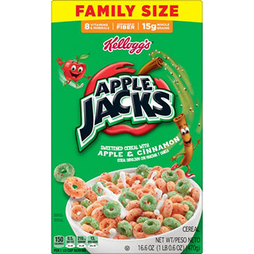 Kellogg's Apple Jacks Cereal - Family Size