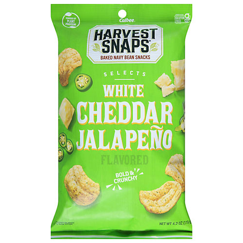 Harvest Snaps Baked Green Pea Snacks, Lightly Salted Gluten Free Veggie  Crisps, 6 oz