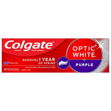 Colgate Optic White Purple Anticavity Toothpaste - Fresh Mint