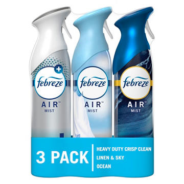 FEBREZE Febreze Air Mist Crisp Clean Ocean Linen & Sky Mix