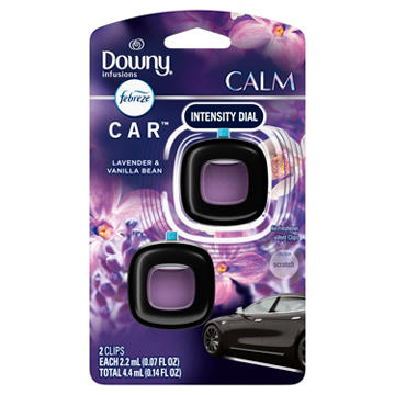 Febreze Car Air Freshener Odor-Fighting Automotive Vent Clip - Downy Calm Scent