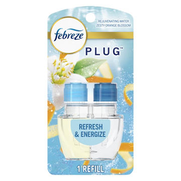 Febreze Plug In Air Freshener Scented Oil Refill - Refresh & Energize