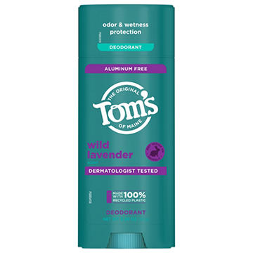 Tom's of Maine Aluminum Free Deodorant - Wild Lavender