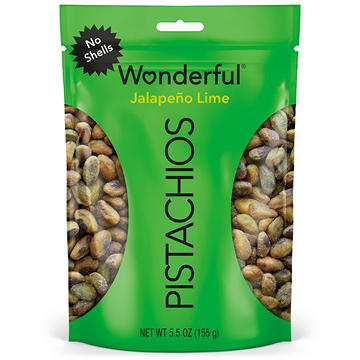Wonderful No Shell Pistachios - Jalapeno Lime