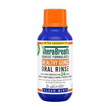 TheraBreath Healthy Gums Oral Rinse - Clean Mint