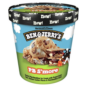Ben & Jerry's PB S'more Ice Cream