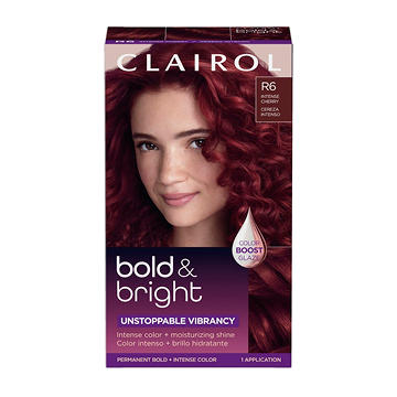 Clairol Bold & Bright Permanent Hair Color - R6 Intense Cherry