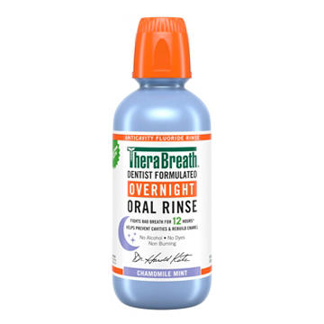 TheraBreath Overnight Oral Rinse - Chamomile Mint
