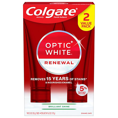 Colgate Optic White Renewal Anticavity Toothpaste - High Impact