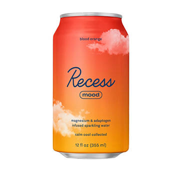 Recess Mood Infused Sparkling Water - Blood Orange