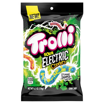 Trolli Sour Electric Crawlers Gummi Candy
