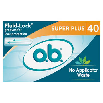 o.b. Non-Applicator Tampons - Regular