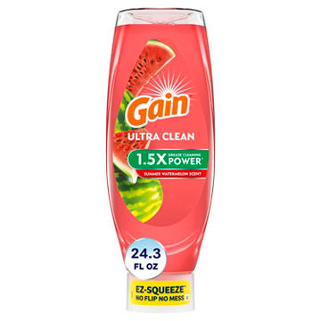 Gain Ultra Bleach Alternative Liquid Dish Soap - Summer Watermelon Scent