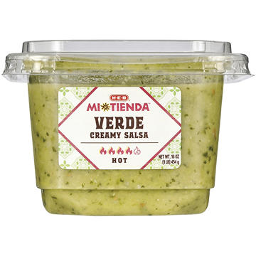 H-E-B Mi Tienda Creamy Salsa Verde - Hot