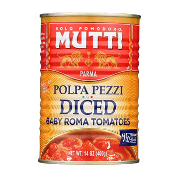 Mutti Polpa Pezzi Diced Baby Roma Tomatoes