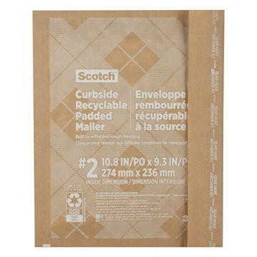 Scotch Recyclable Padded Mailer - Size 2