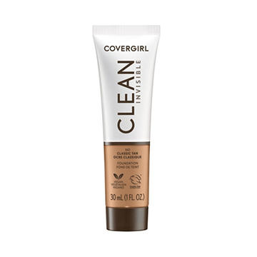 Covergirl Clean Invisible Liquid Foundation - Classic Tan