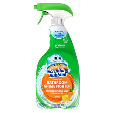 Scrubbing Bubbles Bathroom Grime Fighter Disinfectant Cleaner - Citrus Scent