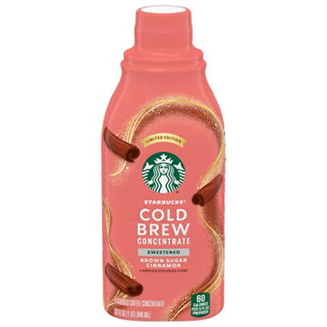 Starbucks Sweetened Cold Brew - Brown Sugar Cinnamon