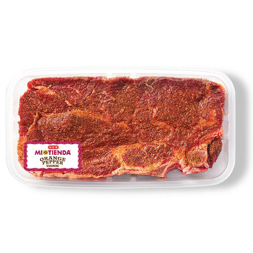 H-E-B Mi Tienda Seasoned Bone-in Beef Agujas – Orange Pepper