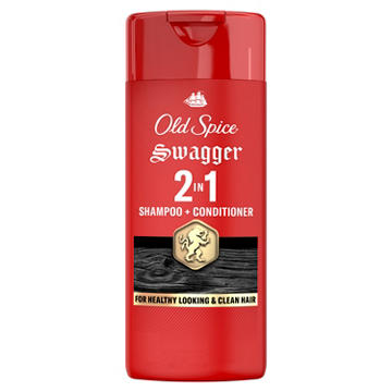 Old Spice Swagger 2in1 Travel Size Shampoo & Conditioner for Men, Healthier, Fuller, More Moisturized Looking Hair, Travel Size 3oz