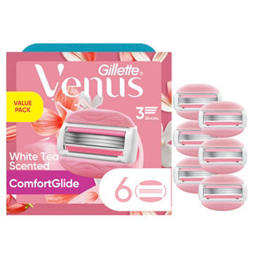 Venus ComfortGlide White Tea Women's Razor Blade Refills