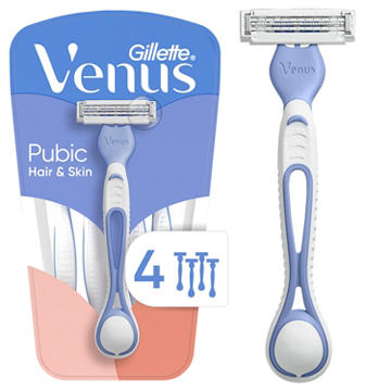 Venus for Pubic Hair & Skin Women's Disposable Razors