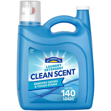 Hill Country Fare HE Liquid Laundry Detergent, 140 Loads - Clean