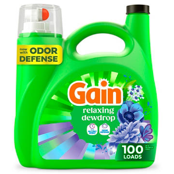 Gain Liquid Laundry Detergent, 100 Loads