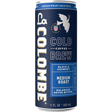 La Colombe Unsweetened Black Cold Brew Medium Roast