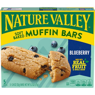 Nature Valley Soft Baked Muffin Bars Blueberry