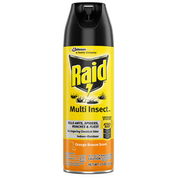 Raid Multi Insect Killer - Orange Breeze