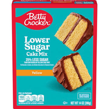 Betty Crocker Lower Sugar Yellow Cake Mix