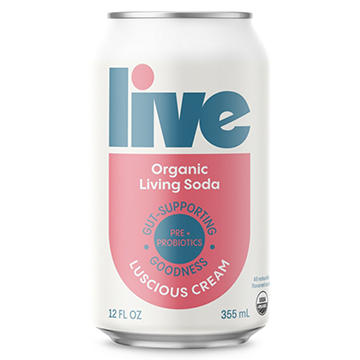 LIVE Soda Organic Probiotic Luscious Cream
