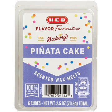 H-E-B Flavor Favorites Bakery Piñata Cake Scented Wax Melts