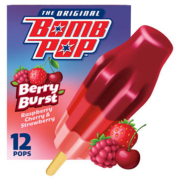 Bomb Pop Berry Burst Ice Pops