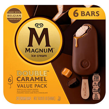 Magnum Double Caramel Ice Cream Bars Value Pack