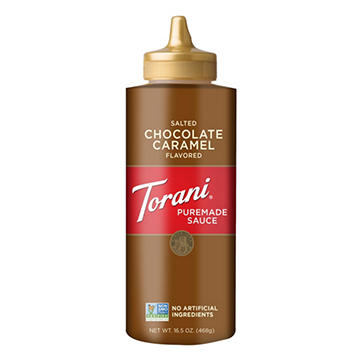 Torani Salted Chocolate Caramel Puremade Sauce