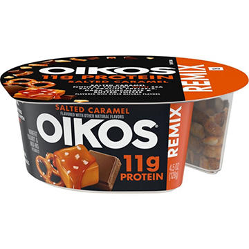 Oikos Remix Salted Caramel Greek Yogurt