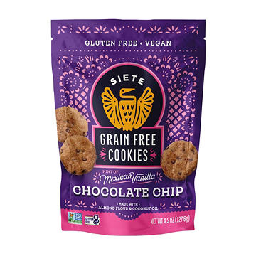 Siete Grain-Free Mexican Vanilla Chocolate Chip Cookies