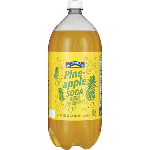 Hill Country Fare Pineapple Soda, 2 L