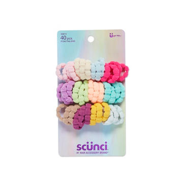 Scunci Kids Colorful Hair Ties - Variety Pack