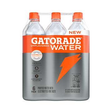 Gatorade Gatorade Water 6 pk Bottles