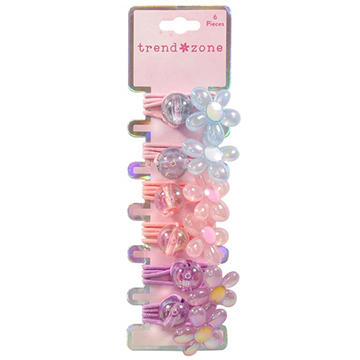 Trend Zone Flower Hair Ties