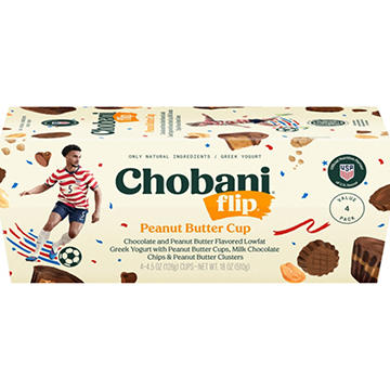 Chobani Flip Lowfat Peanut Butter Cup Greek Yogurt