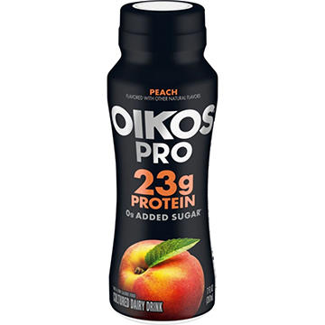 Oikos Pro 23g Protein Yogurt Drink - Peach